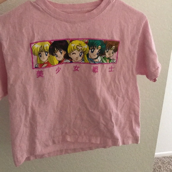 sailor moon crop top forever 21
